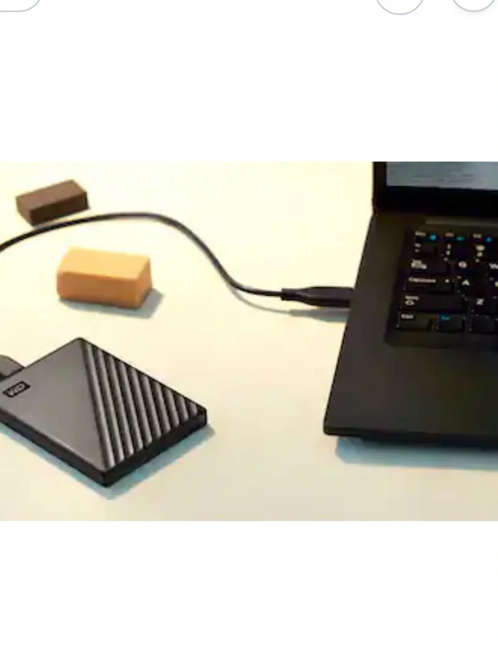 WD My Passport 1TB USB 3.0 Portable External Hard Drive - Black